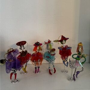 Lot of New 6 Ashton Drake Galleries Dolly Mamas Christmas Ornaments